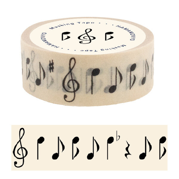 Washi Tape - Music Note (音符)