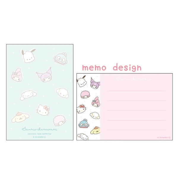 Memo Pad - Sanrio Faces